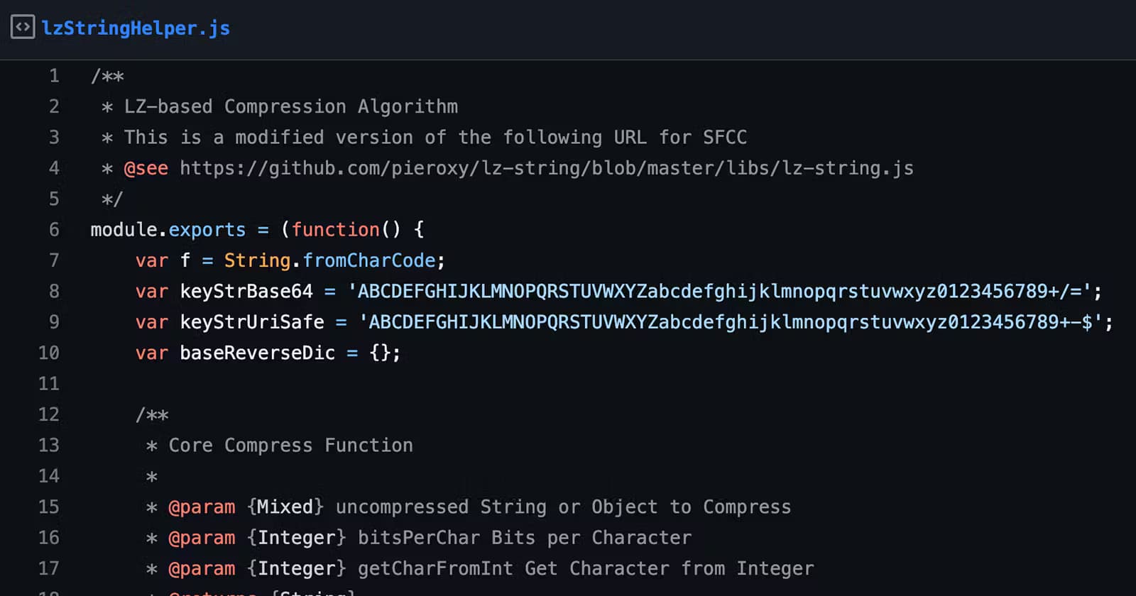 LZ-based Compression Algorithm