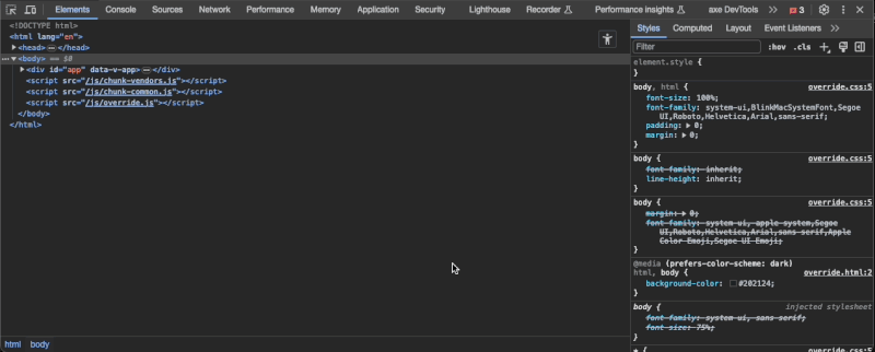 Emulate a Focused Page